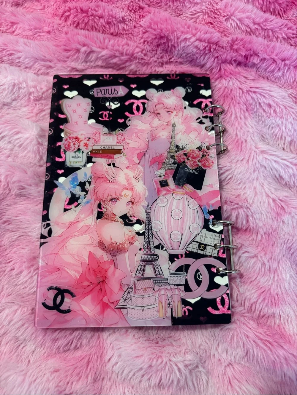 Sailor Moon Designer Shaker Notebook✨